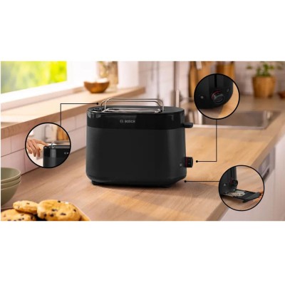 Bosch - Brödrost TAT2M123 Elegant Design - A14450