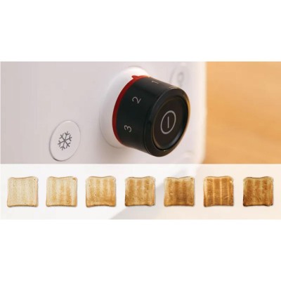 Bosch - Brödrost TAT3M121 Vit 950W Bagels Funktion. - A14493