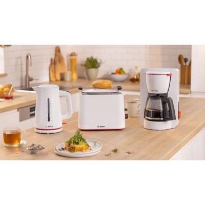 Bosch - Brödrost TAT3M121 Vit 950W Bagels Funktion. - A14493