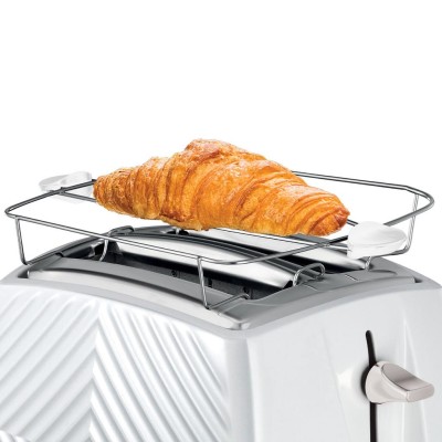 Russell Hobbs - Brödrost Vit Groove 2S Toast 26391-56 - A11042