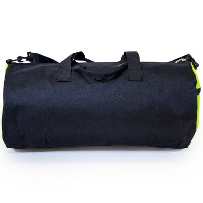 Duffelväska 55x27 cm Svart/Gul