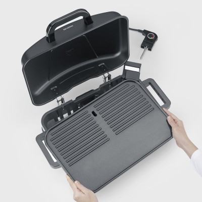 Elgrill PG 8598 med stativ,Lock & grillplatta 2300W