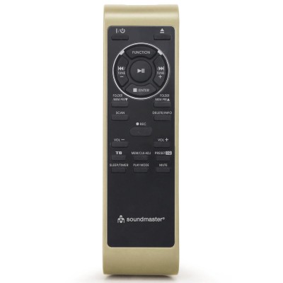 Musik-anläggning Vinyl CD Radio Bluetooth Retro-design NR560 Trä