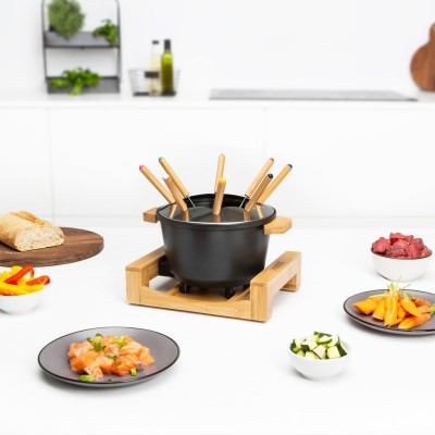 Princess - Fondueset Pure Bamboo 173025 1,5l 8st pinnar - A13965
