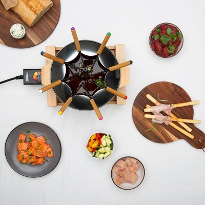 Princess - Fondueset Pure Bamboo 173025 1,5l 8st pinnar - A13965
