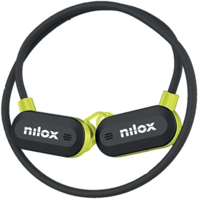 Hörlurar Sport Air Conduction ENC Airtunes Svart/Lime