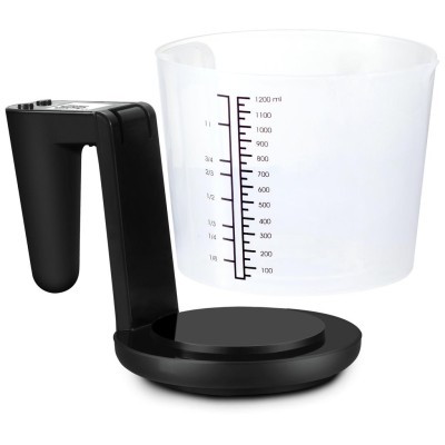 Champion - Köksvåg Måttbägare 3kg 1200ml KV310 Svart - CHKV310