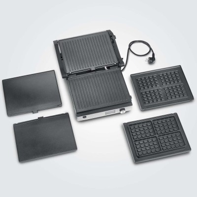 Severin - Kontaktgrill Multi 3in1 29X23cm XL Panini,Belgiska,Burgare KG 2380 - A15718