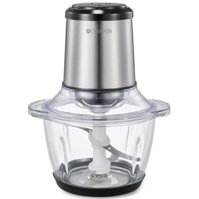 Champion - Mini Chopper 1,2L 400W Glasskål MC310 Rostfri - CHMC310