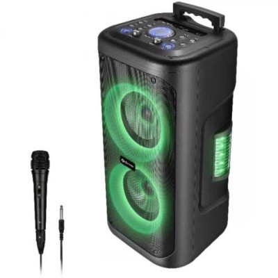 Denver - Party-högtalare Portabel 2x6,5" woofer Bluetooth LED-ljus 400W max TSP-353 - TSP-353