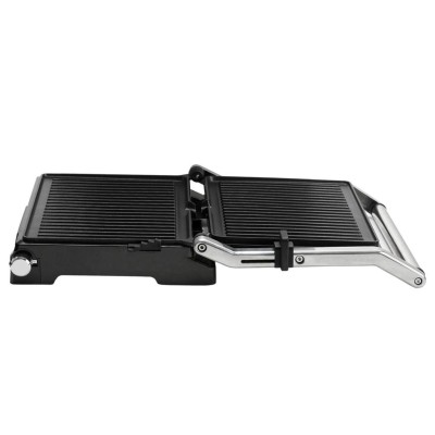 Champion - Paninigrill Pro Health 2in1 med Bordsgrill 2000W PG600 Rostfri - A13447
