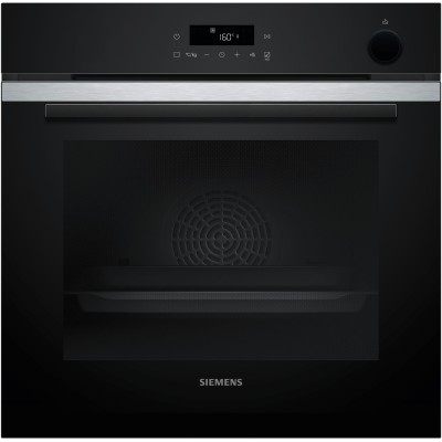 Siemens - HR272GES3 - iQ300, Inbyggnadsugn med ångfunktion, 60 x 60 cm, Rostfritt stål