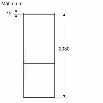 Siemens - KG49NVXCG - iQ300, Kombinerad kyl/frys, 203 x 70 cm, blackSteel