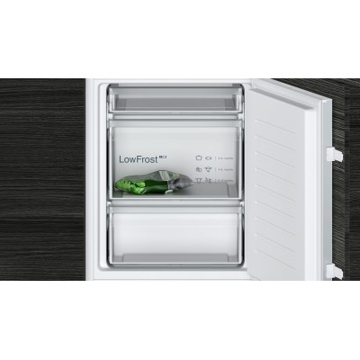 Siemens - KI86V5SE1 - iQ100, Integrerad kyl/frys, 177.2 x 54.1 cm, Glidskenor