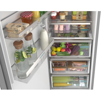 Siemens - KS36N6IDM - iQ300, Kylskåp, 186.2 x 59.5 cm, Borstat stål med antiFingerprint
