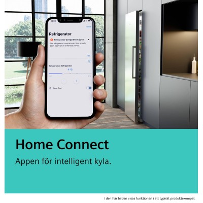 Siemens - KS36N6IDM - iQ300, Kylskåp, 186.2 x 59.5 cm, Borstat stål med antiFingerprint