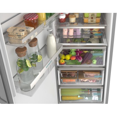 Siemens - KS36NVIDG - iQ300, Kylskåp, 186.2 x 59.5 cm, Borstat stål med antiFingerprint