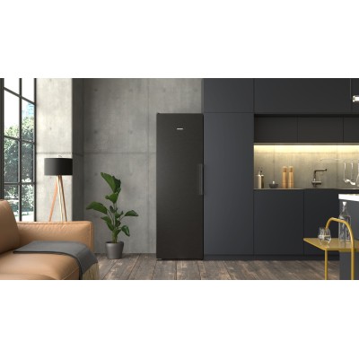 Siemens - KS36NVXCG - iQ300, Kylskåp, 186.2 x 59.5 cm, blackSteel