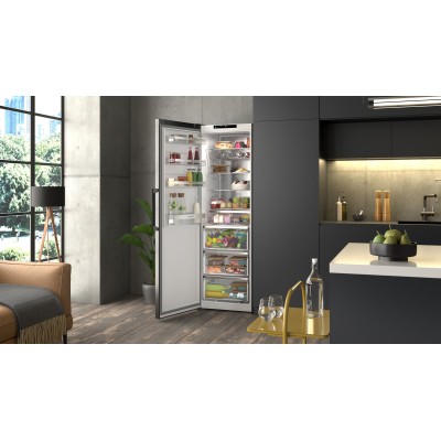 Siemens - KS36NVXCG - iQ300, Kylskåp, 186.2 x 59.5 cm, blackSteel
