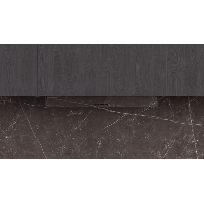 Siemens - LJ65BCC60 - iQ300, Skåpsintegrerad köksfläkt, 60 cm, Klarglas, Mattsvart