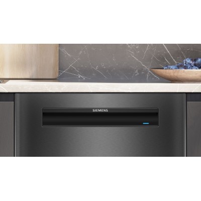 Siemens - SN15ZC01CS - iQ500, Underbyggd diskmaskin, 60 cm, Black inox