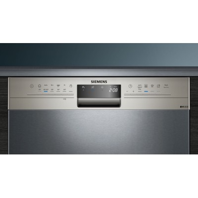 Siemens - SN436I06KS - iQ300, Underbyggd diskmaskin, 60 cm, Borstat stål med anti-fingerprint