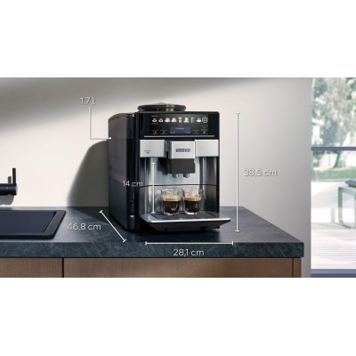Siemens - TE655203RW - Helautomatisk kaffemaskin, EQ6 plus s500, Morgondis