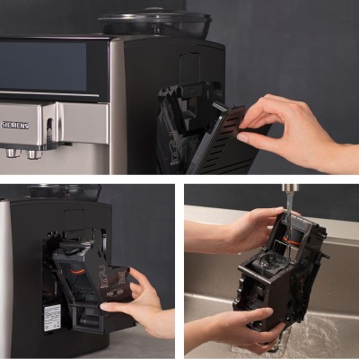 Siemens - TE655203RW - Helautomatisk kaffemaskin, EQ6 plus s500, Morgondis
