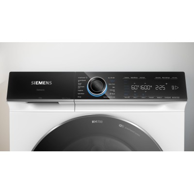Siemens - WG66B2ALDN - iQ700, Tvättmaskin, frontmatad, 11 kg, max. 1600 varv/min