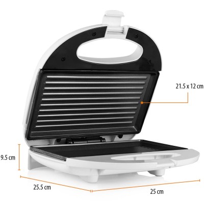 Tristar - Smörgåsgrill SA-3050 22X13cm 750W Panini - A13626