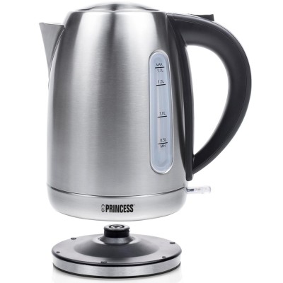 Princess - Vattenkokare 1,7l Rostfri 2200Watt 0,7m sladd - A13345