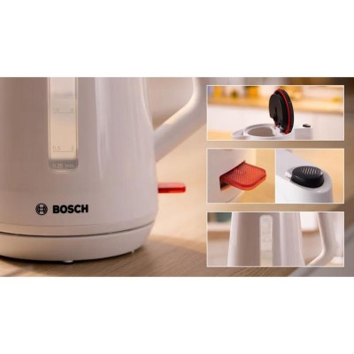 Bosch - Vattenkokare TWK1M121 1,7l vit - A14494