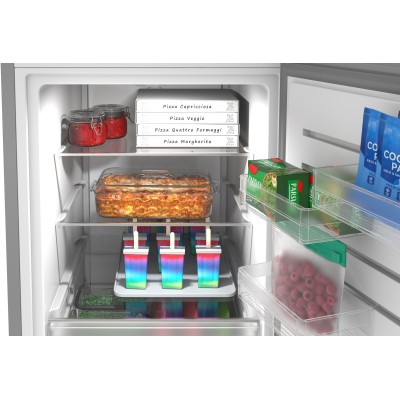 Bosch - GSN36VLCG - Serie 4, Frysskåp, 186.2 x 59.5 cm, Inox-Look