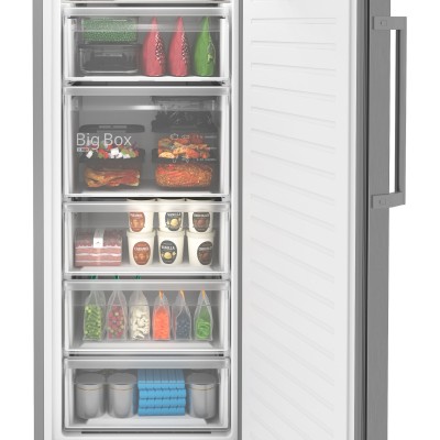 Bosch - GSN36VLCG - Serie 4, Frysskåp, 186.2 x 59.5 cm, Inox-Look