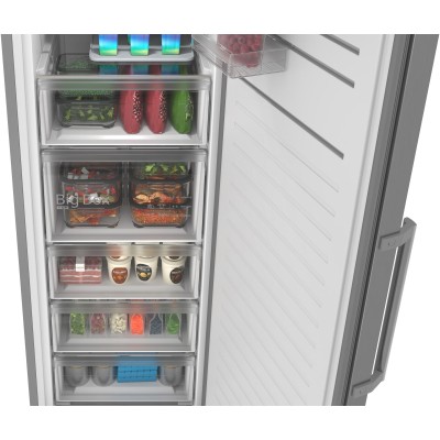 Bosch - GSN36VLDG - Serie 4, Frysskåp, 186.2 x 59.5 cm, Inox-Look