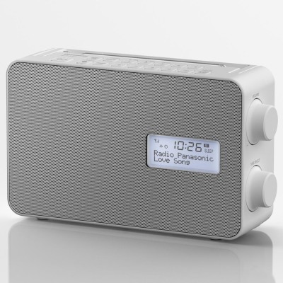Panasonic - Radio FM DAB+ Bluetooth RF-D30BTEG-W Vit - RF-D30BTEG-W