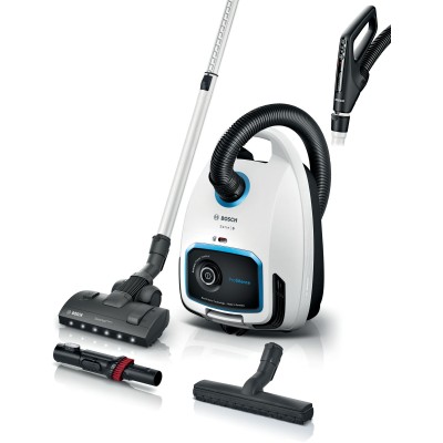 Bosch - BGB6SIL0L - Serie 6, Dammsugare med påse, ProSilence, Vit