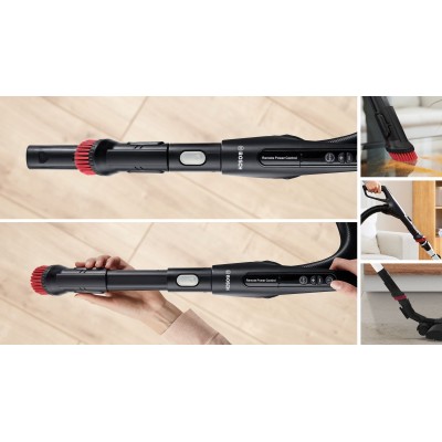 Bosch - BGB6SIL0L - Serie 6, Dammsugare med påse, ProSilence, Vit
