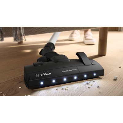 Bosch - BGB6SIL0L - Serie 6, Dammsugare med påse, ProSilence, Vit