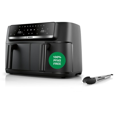 Bosch - MAFD440B7 - Serie 4, Airfryer med två utdragslådor, Svart
