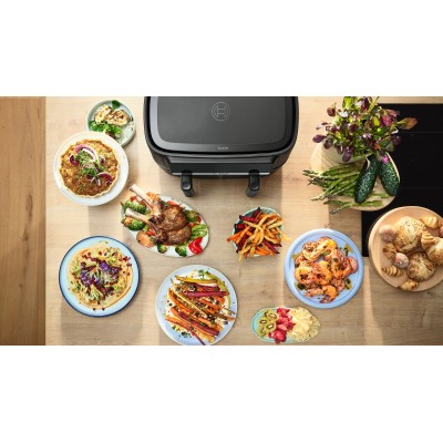 Bosch - MAFD440B7 - Serie 4, Airfryer med två utdragslådor, Svart