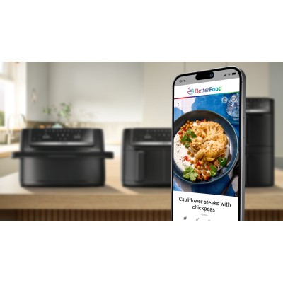 Bosch - MAFD440B7 - Serie 4, Airfryer med två utdragslådor, Svart