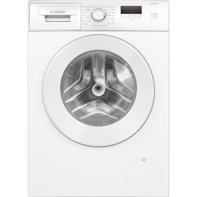 Bosch - WGE0340LSN - Serie 2, Tvättmaskin, frontmatad, 8 kg, max. 1400 varv/min