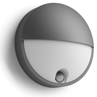 Capricorn Vägglampa 800lm IR-sensor Ultra Efficient Antracit
