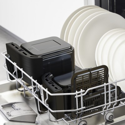 Airfryer Dual Easy Fry 8,3 L svart