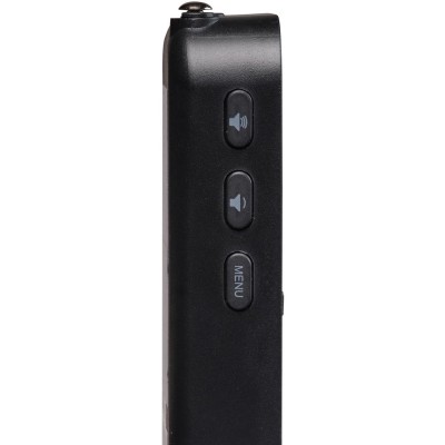 Radio FM DAB+ Fick-format Laddbart batteri DAH-126 Svart