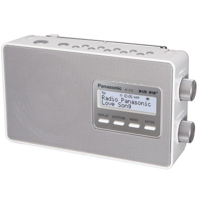Radio FM DAB+ LCD-skärm RF-D10EG-W Vit