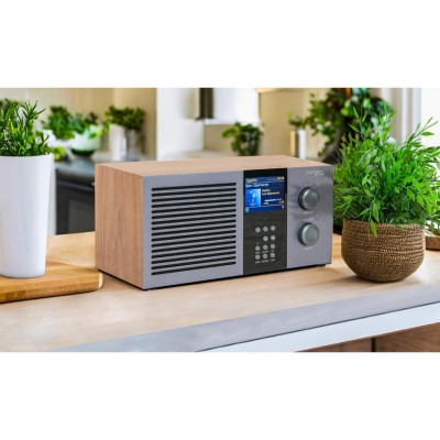 Tangent - Radio FM DAB+ Internet Bluetooth Mono Tre Valnöt - A14308