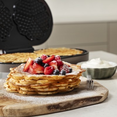 Våffeljärn Dubbelt Electa 6995 Keramiskt non-stick 1200W