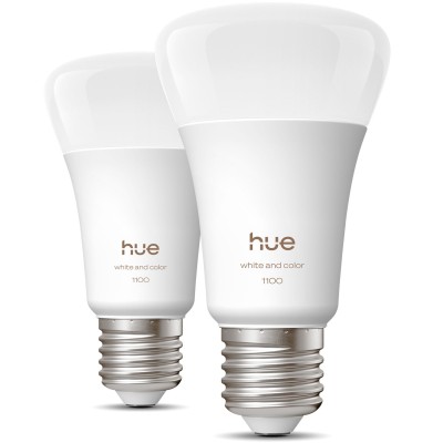 White and Color Ambiance E27 1100lm 2-pack
